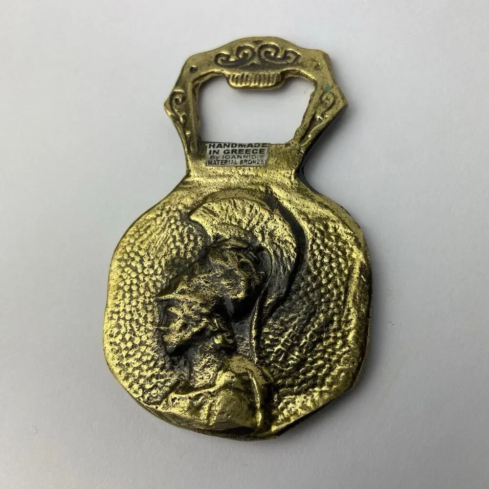Bronze Bottle Opener Made in Greece